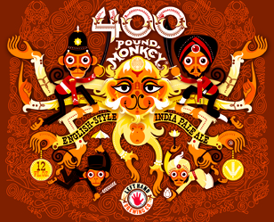 400 Pound Monkey IPA - LOGO