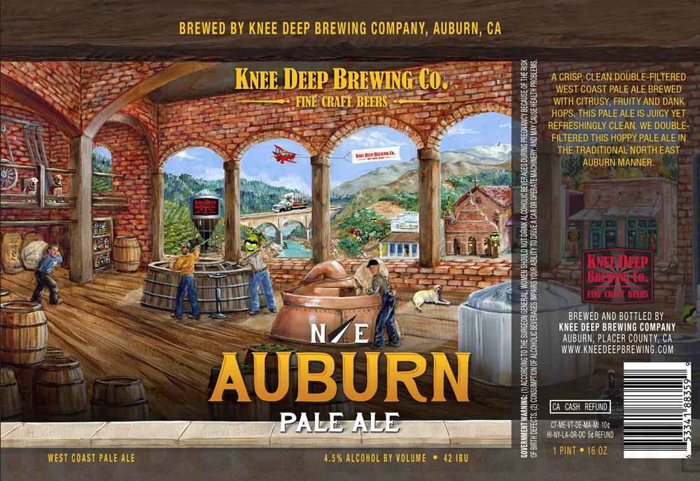 「Knee Deep / N/E Auburn Pale Ale」の画像検索結果
