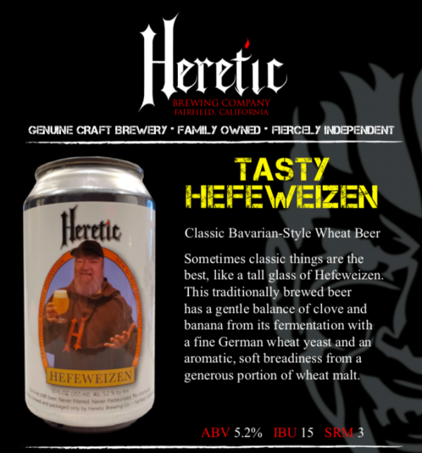 Heretic Tasty Hefeweizen