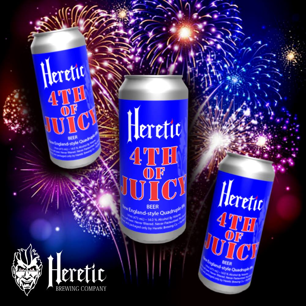 Heretic Brewing 4th of Juicy
