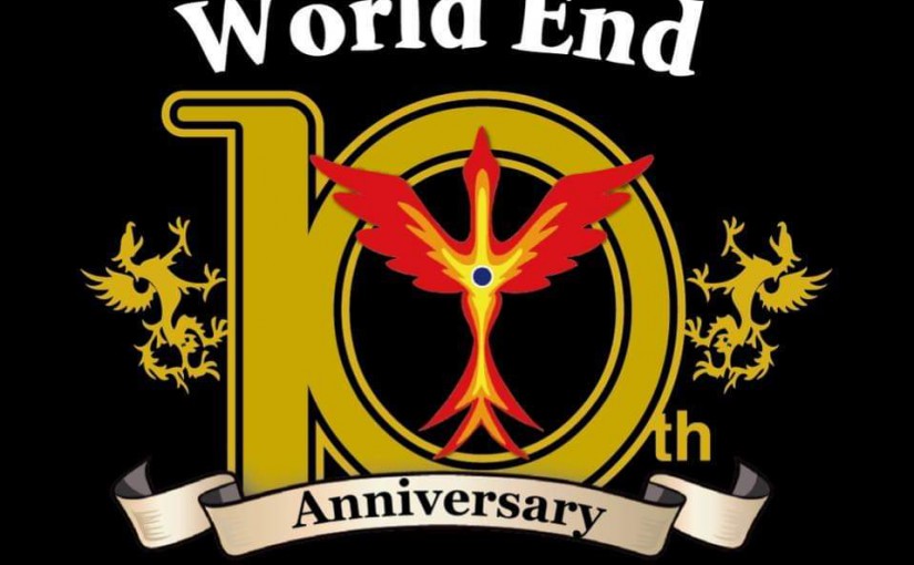 The World End_10th anni logo