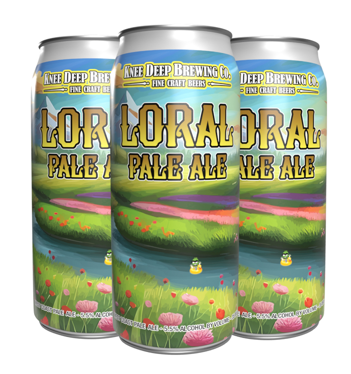 !16oz BeerCan LORAL 4 PACK