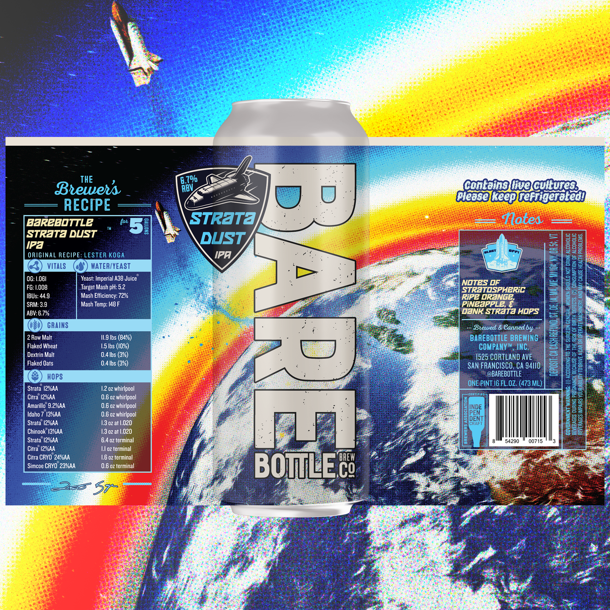 Barebottle　ベアボトル StrataDust ストラタダスト