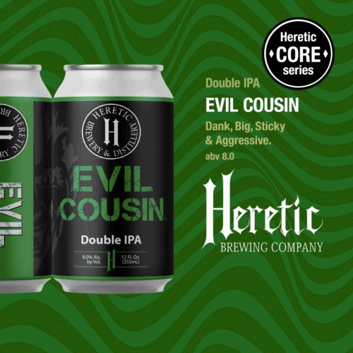 ヘレティック イーブル カズン ダブルIPA Heretic Evil Cousin
