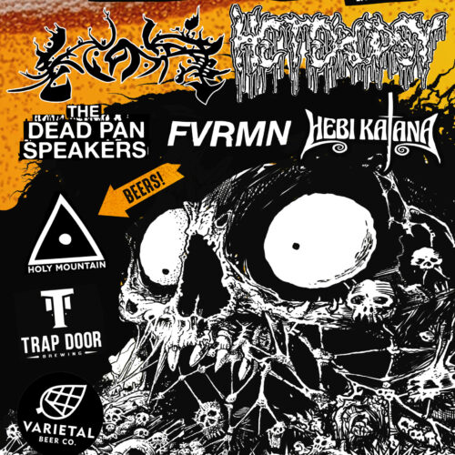 ワシントンビールと東京のヘビーミュージックバンドの融合イベント開催！＠ 小岩BUSH BASH